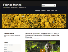 Tablet Screenshot of fabricemonna.com